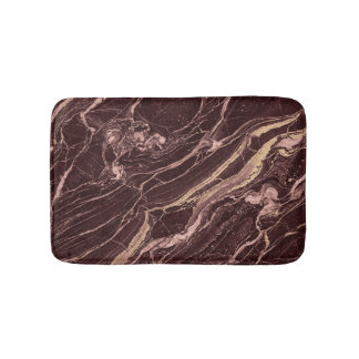Tapete De Banheiro Wine Marble Pattern Refined Contemporary Design