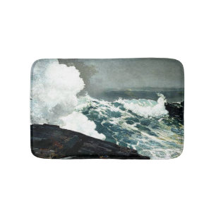 Tapete De Banheiro Winslow Homer - Noreaster