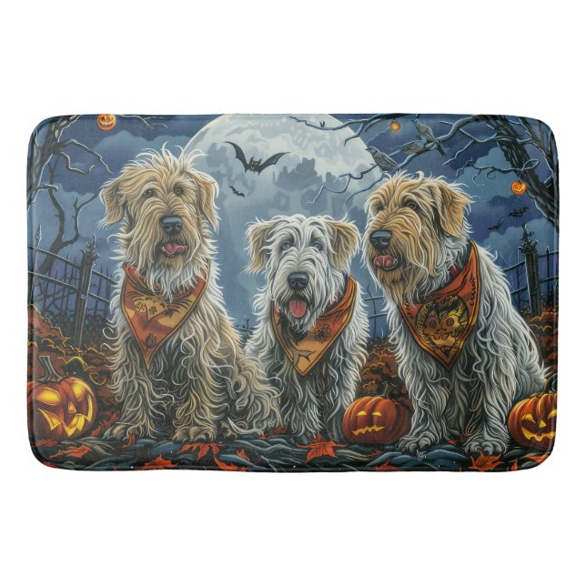 Tapete De Banheiro Wolfhound Halloween Spooky (Frente)