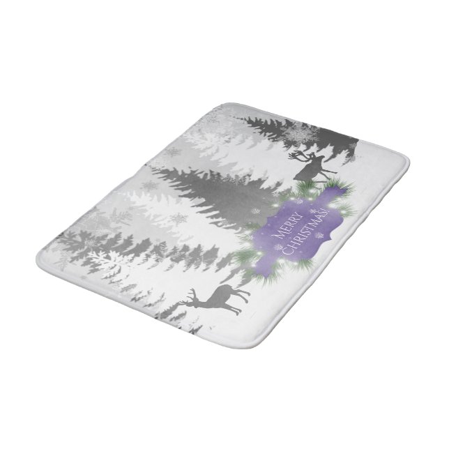 Tapete De Banheiro Wonderland Bath Mat - Puro (Angulado)