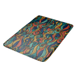 Tapete De Banheiro Wool Topped paisley