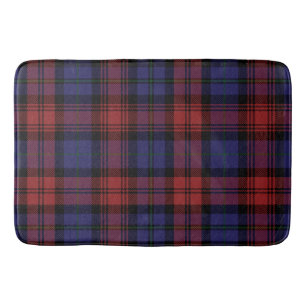 Tapete De Banheiro Xadrez Clan MacLachlan Purple Red Check Tartan