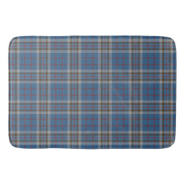 Tapete De Banheiro Xadrez Clan Thompson Cinza Blue Check Tartan