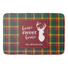 Tapete De Banheiro Xadrez personalizada de Tartan Clan Buchanan