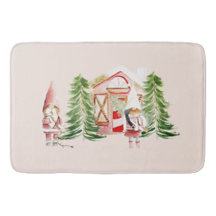 Tapete De Banheiro XMAS Gnomo Design 1