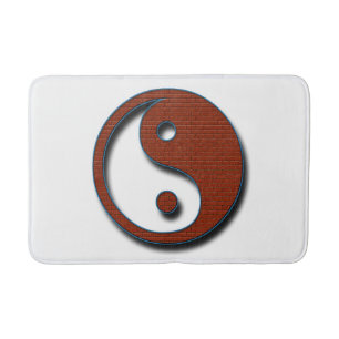 Tapete De Banheiro Yin Yang por Shirley Taylor