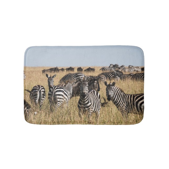 Tapete De Banheiro Zebra Bath Mat do Grant (frente)