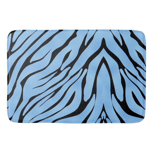 Tapete De Banheiro Zebra Stripes Pattern (Frente)