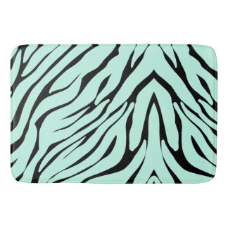 Tapete De Banheiro Zebra Stripes Pattern