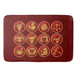 Tapete De Banheiro Zodiac