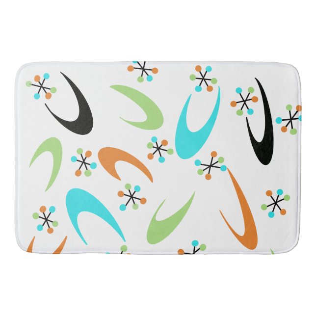 tapete de banho atômico do século médio (Frente)