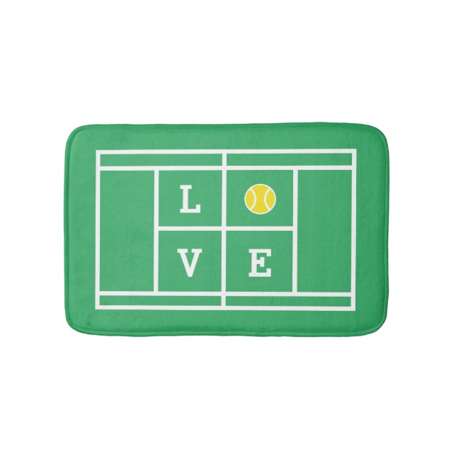 tapete de banho de tênis do AMOR bonito para o ban (frente)