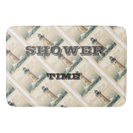 tapete de banho na praia do banheiro