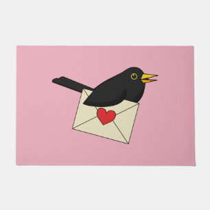 Tapete De Blackbird com Amor