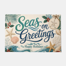 Tapete de Boas Festas Costeiras Seas-On