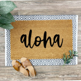 Tapete de Boas-vindas Aloha