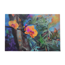 Tapete de Boas-Vindas de Orquídea Tropical Persona