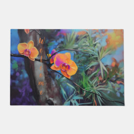 Tapete de Boas-Vindas de Orquídea Tropical Persona