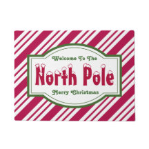 Tapete de Boas-Vindas do Polo Norte de Natal