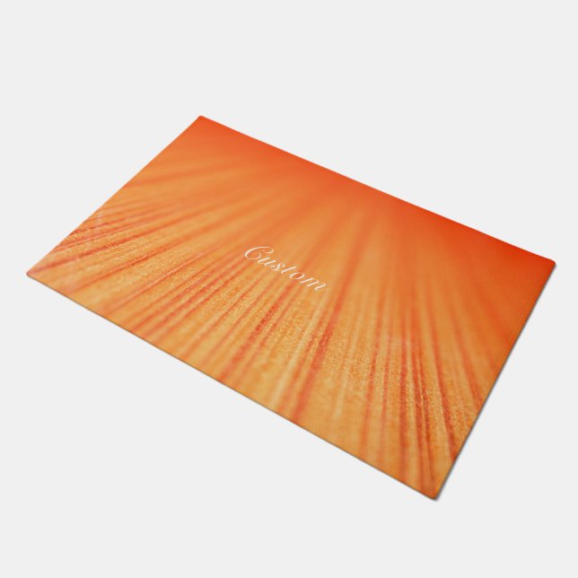 Tapete de Borracha Elegante Marrom Personalizado,  (Inclinado)