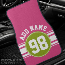 Número de Nome Personalizado de Jersey, rosa e Lim