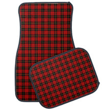 Wallace Clan Red e Black Tartan