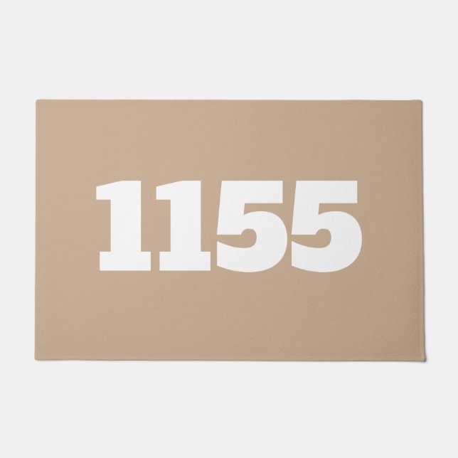 Tapete de Casa Apartamento ou Local de Trabalho Be (Frente)