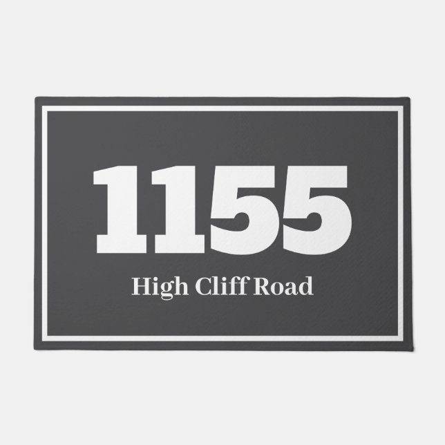 Tapete de Casa Apartamento ou Local de Trabalho Ci (Frente)