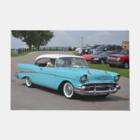 De Chevy do Bel Air esteira 1957 de porta