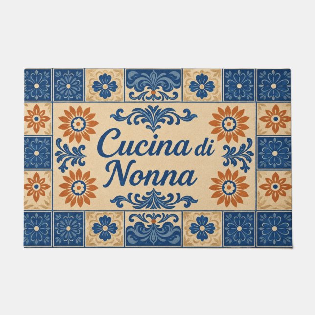 Tapete de Cozinha Cocina di Nonna (Frente)