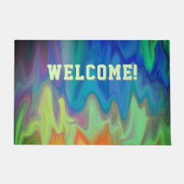 Tapete de Entrada Cores Ardentes
