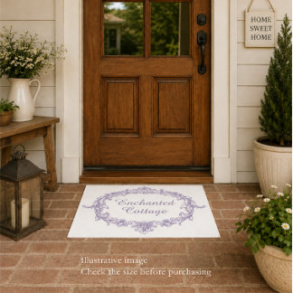 Tapete de Entrada Cottage Encantado - Lavanda