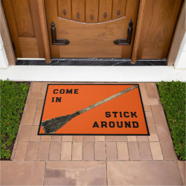 Tapete de Entrada Criativo para o Halloween
