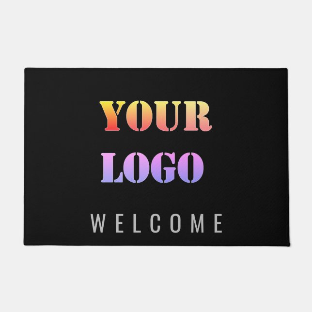 Tapete de Entrada de Escritório Comercial com Logo (Frente)