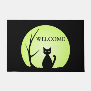 Tapete de Entrada Gato de Terror Halloween