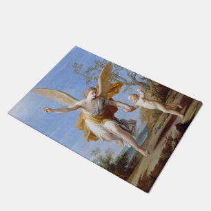 Tapete De "esteira do assoalho da arte do anjo The