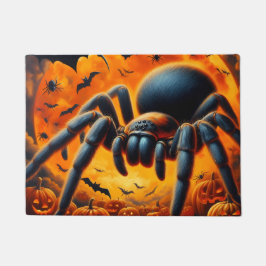 Tapete de Halloween Aranha Gigante