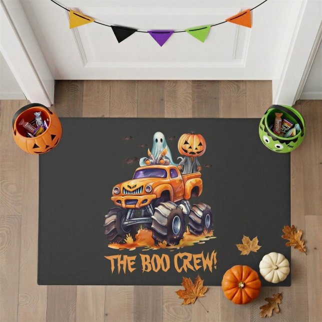 Tapete de Halloween da Boo Crew para decoração da  (Criador carregado)