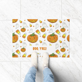 Tapete de Halloween de Abóbora Fantasmagórica