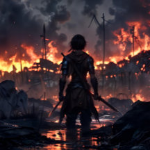 tapete de mesa do guerreiro animado