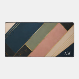 Tapete de Mesa Geométrico de Luxo Personalizado