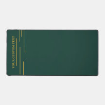 Tapete de Mesa Personalizado Geométrico Dourado Ve