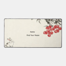 Tapete de Mesa Personalizado Simples Moderno Coelh