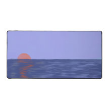 Tapete de Mesa Pôr do Sol no Oceano
