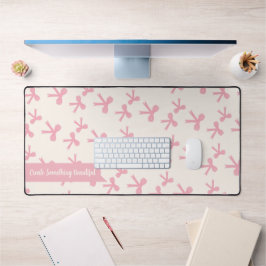 Tapete de Mesa Sonhos com Laço Rosa