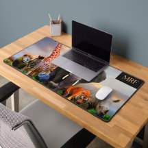 tapete de mesa temático da vida selvagem com impre