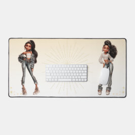Tapete de Mouse Glow Getter | Tapete de Mesa Glam