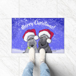 Tapete de Natal Cesky Terrier