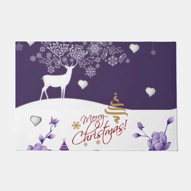 Tapete de Natal, Feliz Natal (Frente)