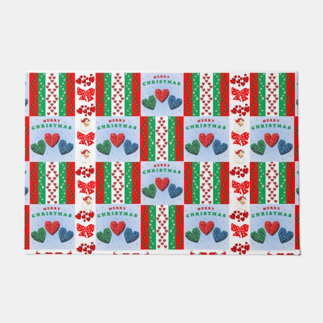 Tapete de Natal, Feliz Natal (Frente)